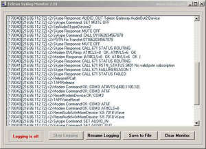 Modem and Telephony Tools - Screenshot for Teleon Skype Gateway for Voice Modem