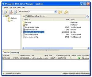 TFTP Server for Windows Screenshot