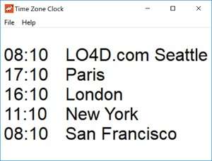 Clocks Organizers Calendars - Screenshot for Time Zones Clock