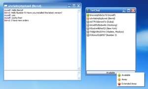Instant Messaging - Screenshot for TorChat