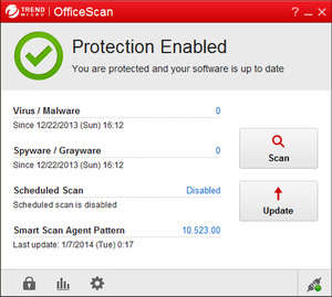 TRVProtect Hosted Antivirus Service Screenshot
