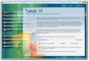TweakVI Basic Screenshot
