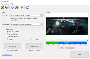VidSplitter Screenshot