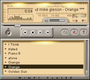 Wimpy MP3 Player Screenshot