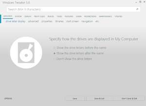 Windows Tweaks - Screenshot for Windows 7 64-bit Tweaking Utility