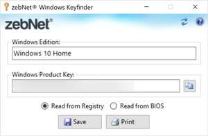 Computer Utilities - Screenshot for Windows Product Key Retriever