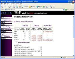 WinProxy Secure Suite Screenshot