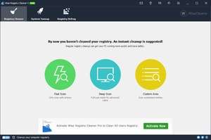 Registry Cleaners - Screenshot for Wise Registry Cleaner Free