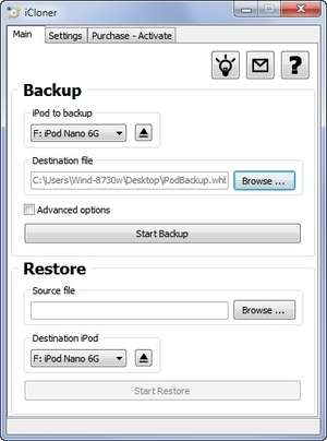 xPodClone Screenshot