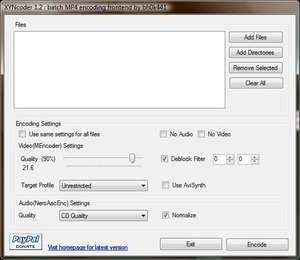 XYNcoder Screenshot