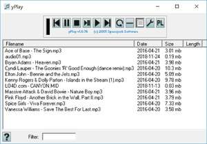 MP3 Players - Screenshot for yPlay
