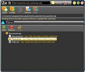 Compression - Screenshot for Zip It