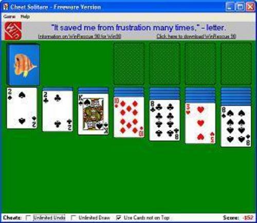 Card and Casino Games - Screenshot for Cheat Solitare