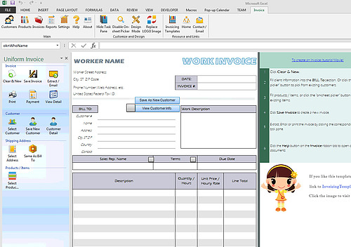 sales invoice template excel. for Excel Invoice Template