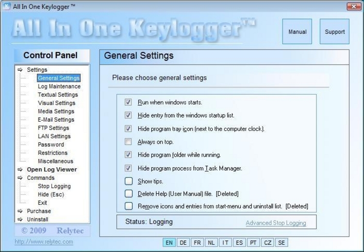 All One Keylogger