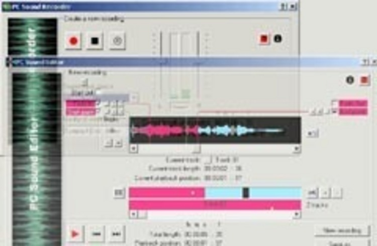 download image editor for pc. PC Sound Recorder and Editor WMA screenshot